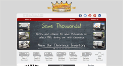 Desktop Screenshot of kingscampers.com